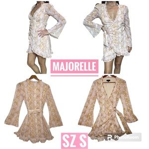 Majorelle Jayla Mini Dress in Snake Multi Color:Snake Multi Sz S